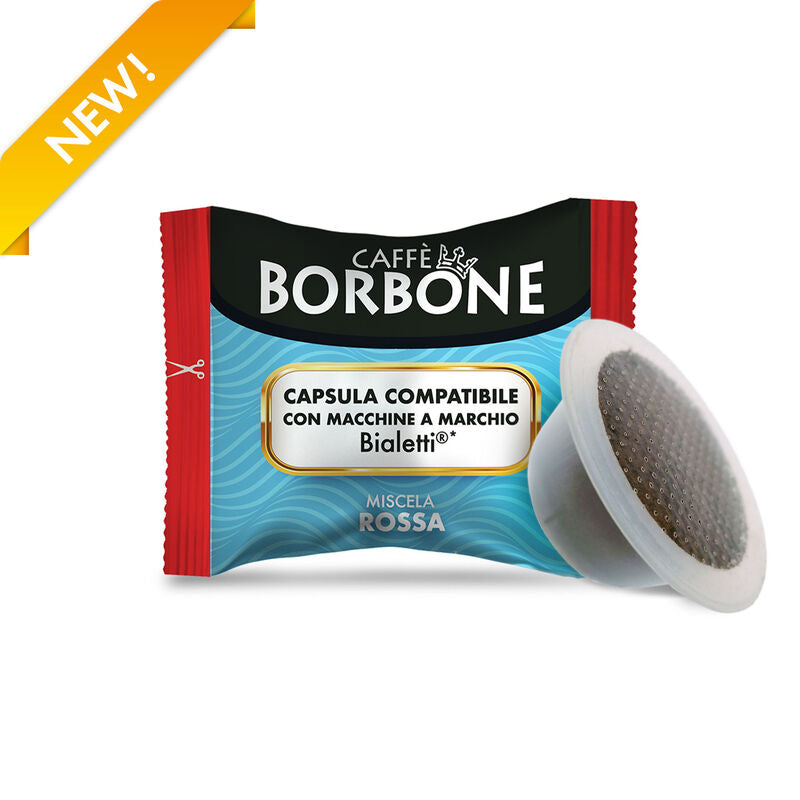 Capsule Borbone miscela Rossa compatibili BIALETTI