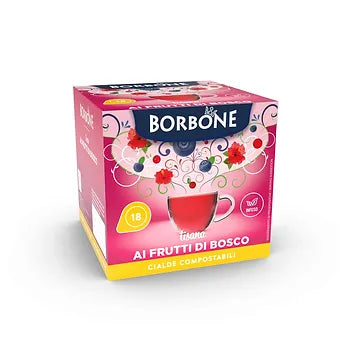 Cialde Ese 44 mm caffè Borbone frutti di bosco