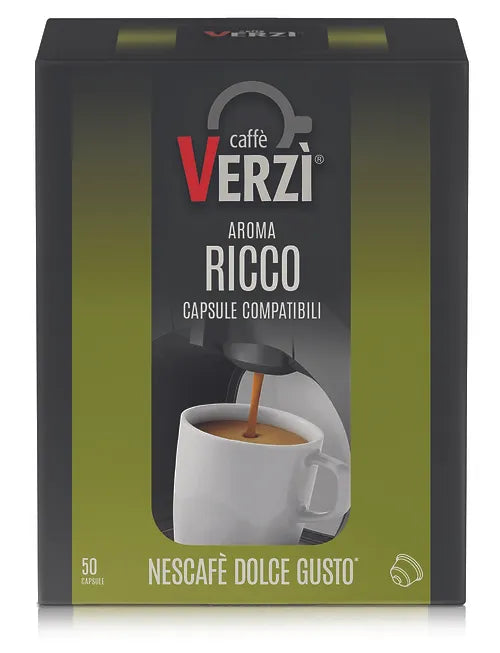 Caffè Verzì Capsule RICCO compatibili DOLCE GUSTO