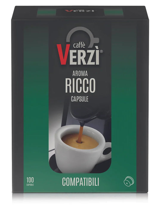 Capsule Caffè Verzì RICCO compatibili UNO SYSTEM