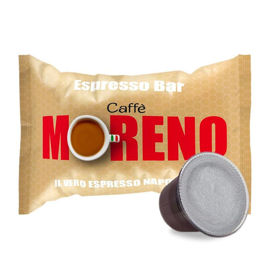 Capsule caffè Moreno miscela Espresso compatibili Nespresso