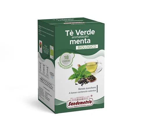 Cialde Sandemetrio Tè Verde Aromatizzato Menta