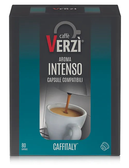 Caffè Verzì Capsule INTENSO compatibili Caffitaly