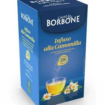 Cialde Ese 44 mm camomilla e verbena Borbone filtro carta