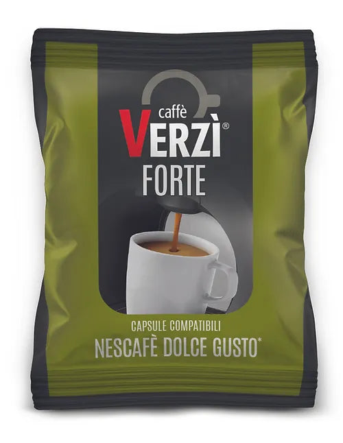 Capsule Caffè Verzì Aroma Forte compatibili Dolce Gusto