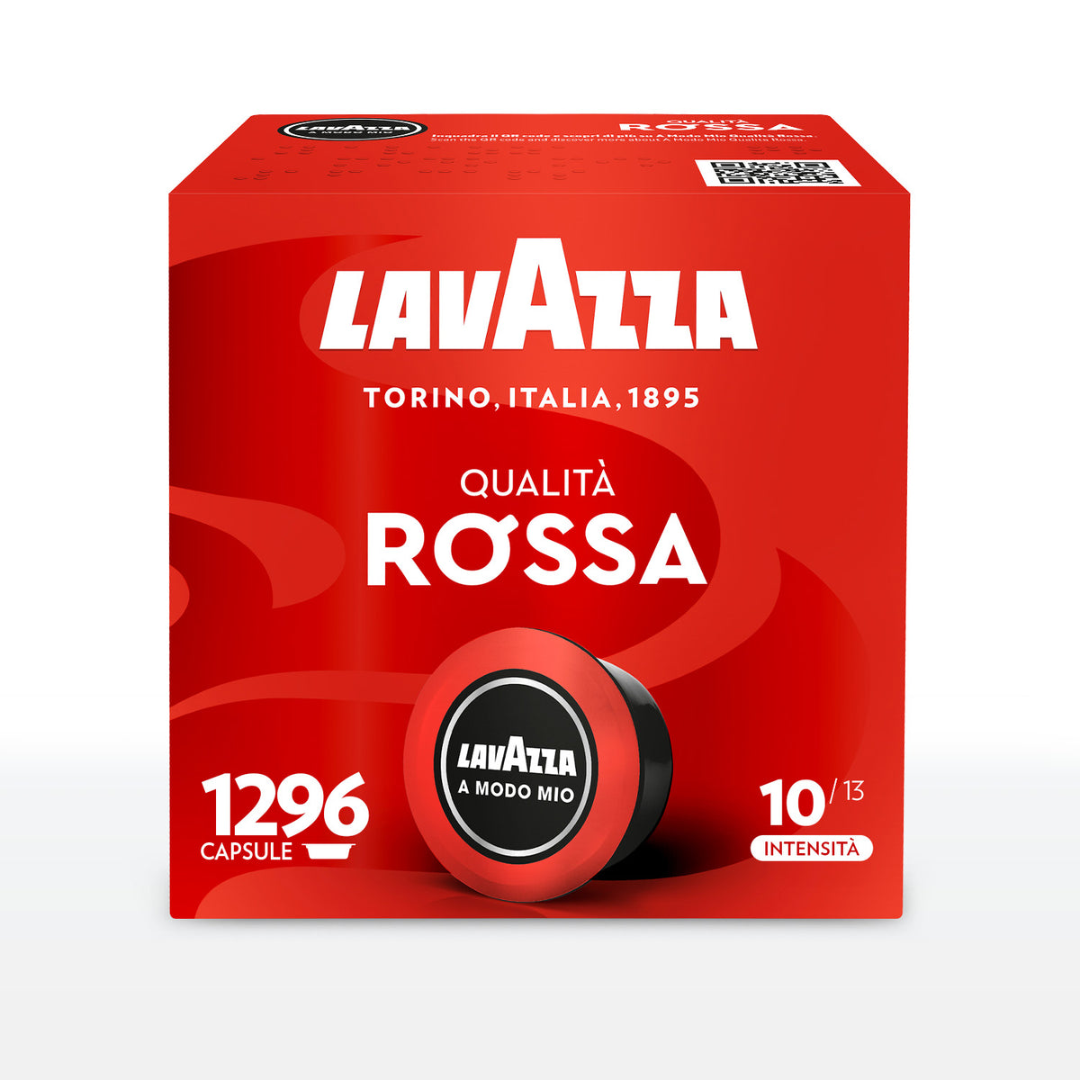 Capsule caffè Lavazza qualità rossa compatibili A MODO MIO