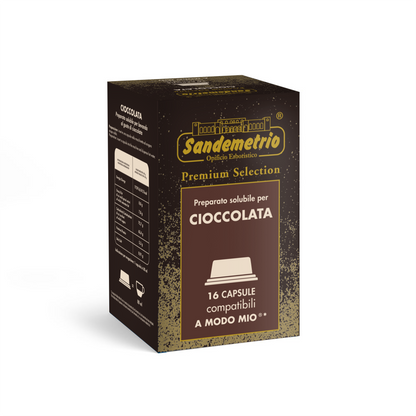 Capsule Sandemetrio Cioccolato Comp. A Modo Mio