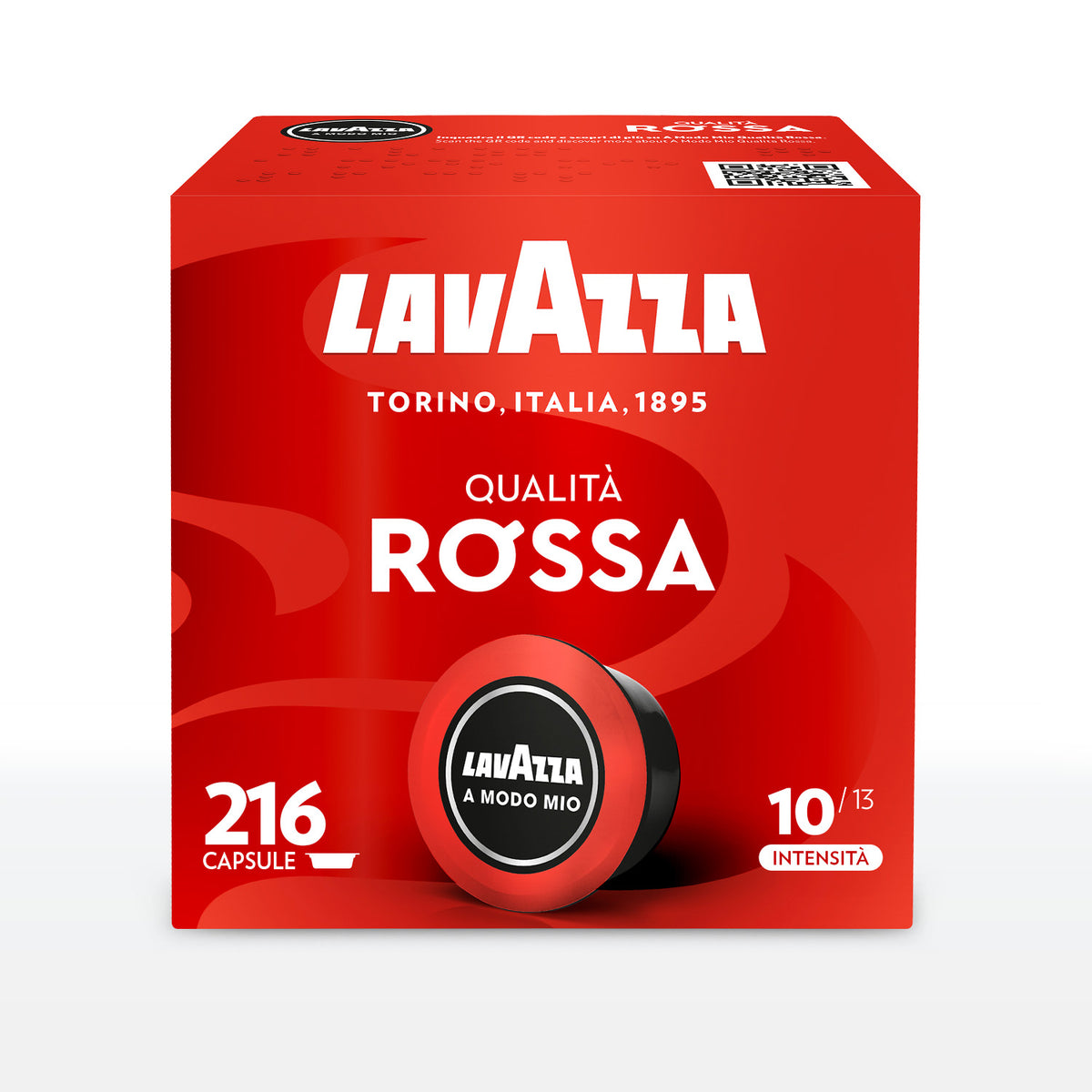 Capsule caffè Lavazza qualità rossa compatibili A MODO MIO