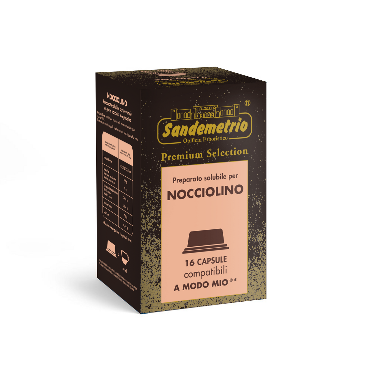 Capsule Sandemetrio Nocciolino Comp. A Modo Mio