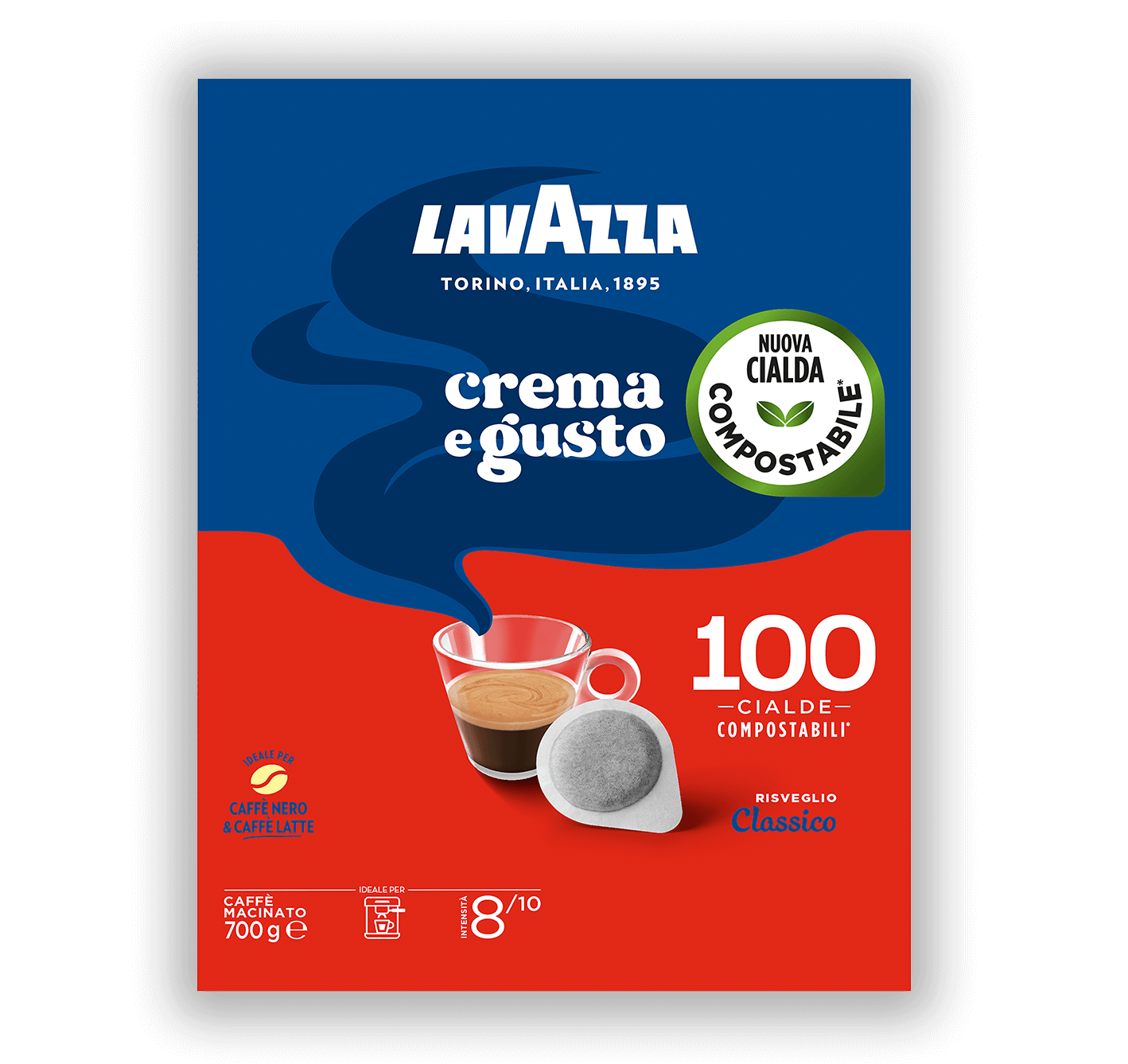 Cialde Carta Lavazza Crema E Gusto Classico