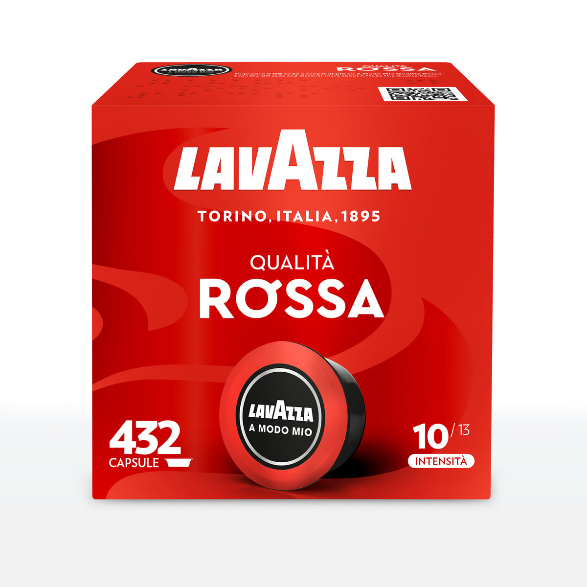 Capsule caffè Lavazza qualità rossa compatibili A MODO MIO