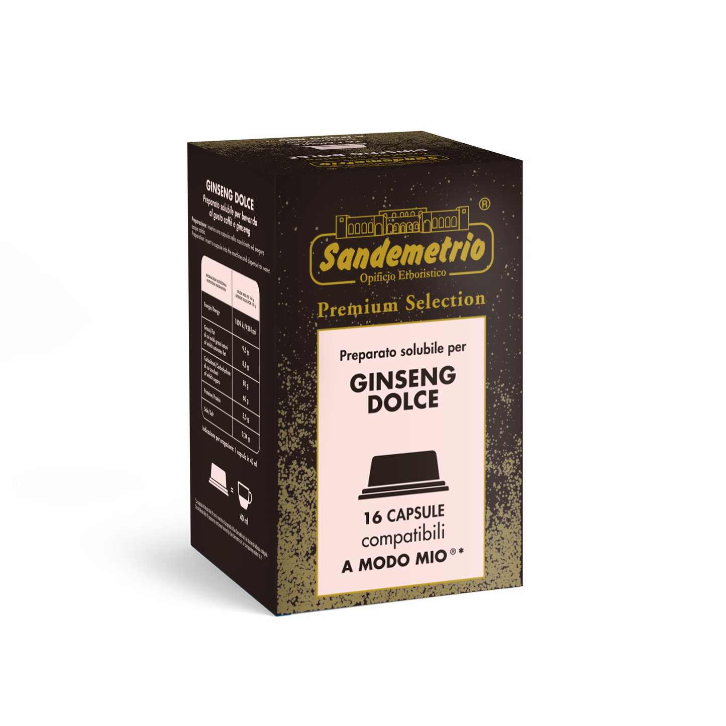 Capsule Sandemetrio Ginseng Dolce Comp. A Modo Mio