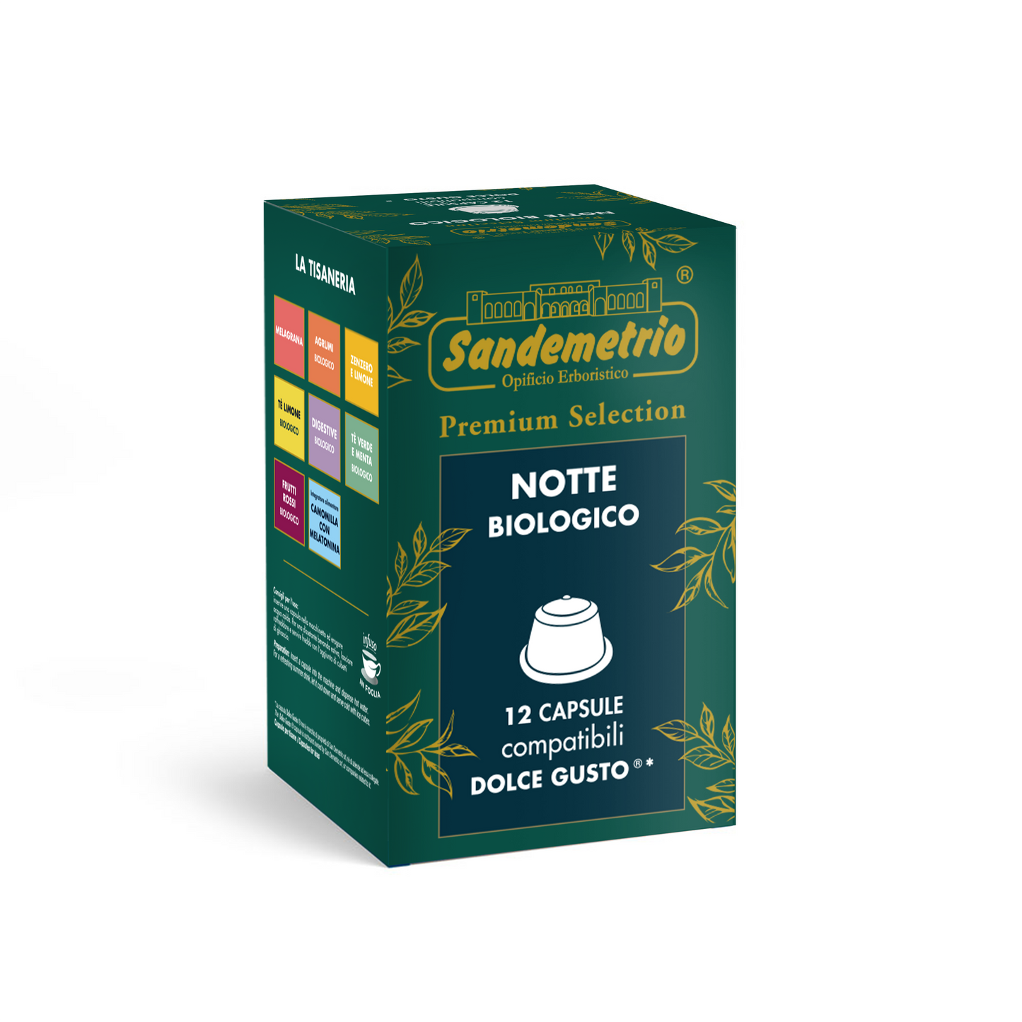 Capsule Sandemetrio Tisana Notte Comp. Dolce Gusto