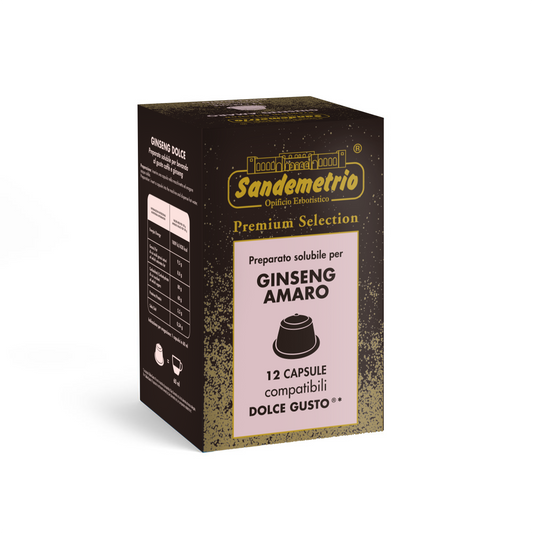 Capsule Sandemetrio Ginseng Amaro Comp. Dolce Gusto