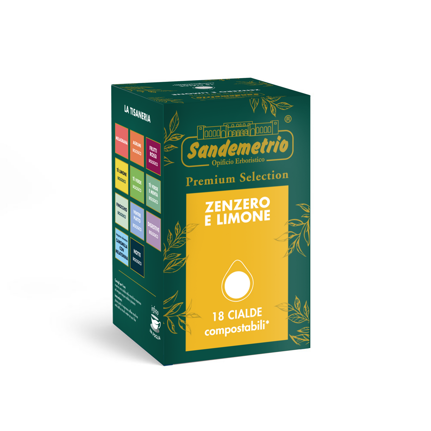 Cialde Sandemetrio Zenzero e Limone