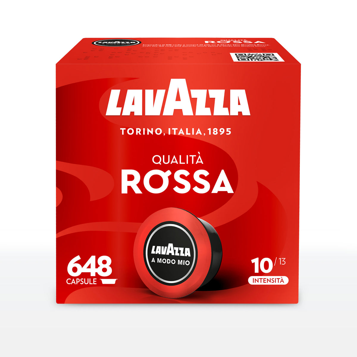 Capsule caffè Lavazza qualità rossa compatibili A MODO MIO