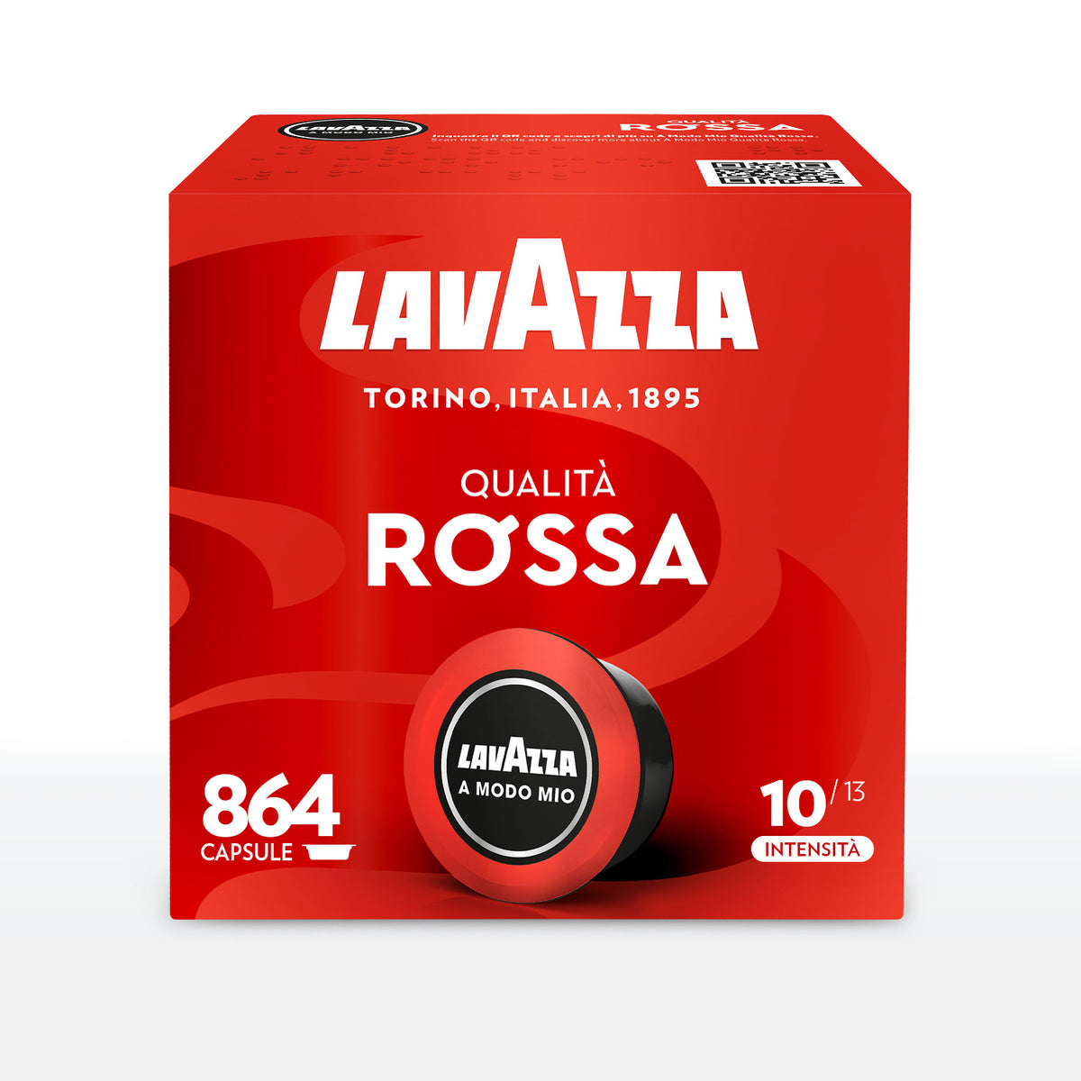 Capsule caffè Lavazza qualità rossa compatibili A MODO MIO