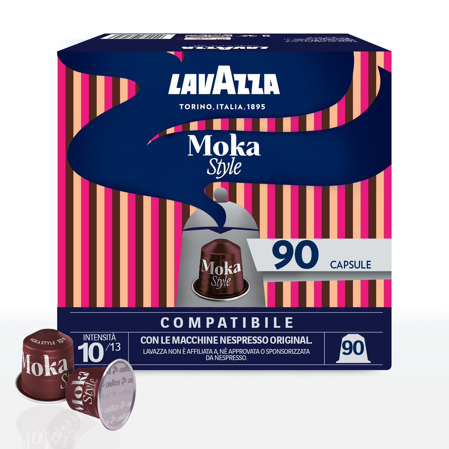 Capsule Alluminio Lavazza Moka Style comp. Nespresso