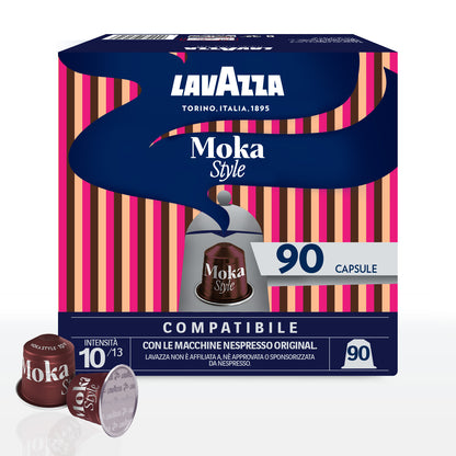 Capsule Alluminio Lavazza Moka Style comp. Nespresso