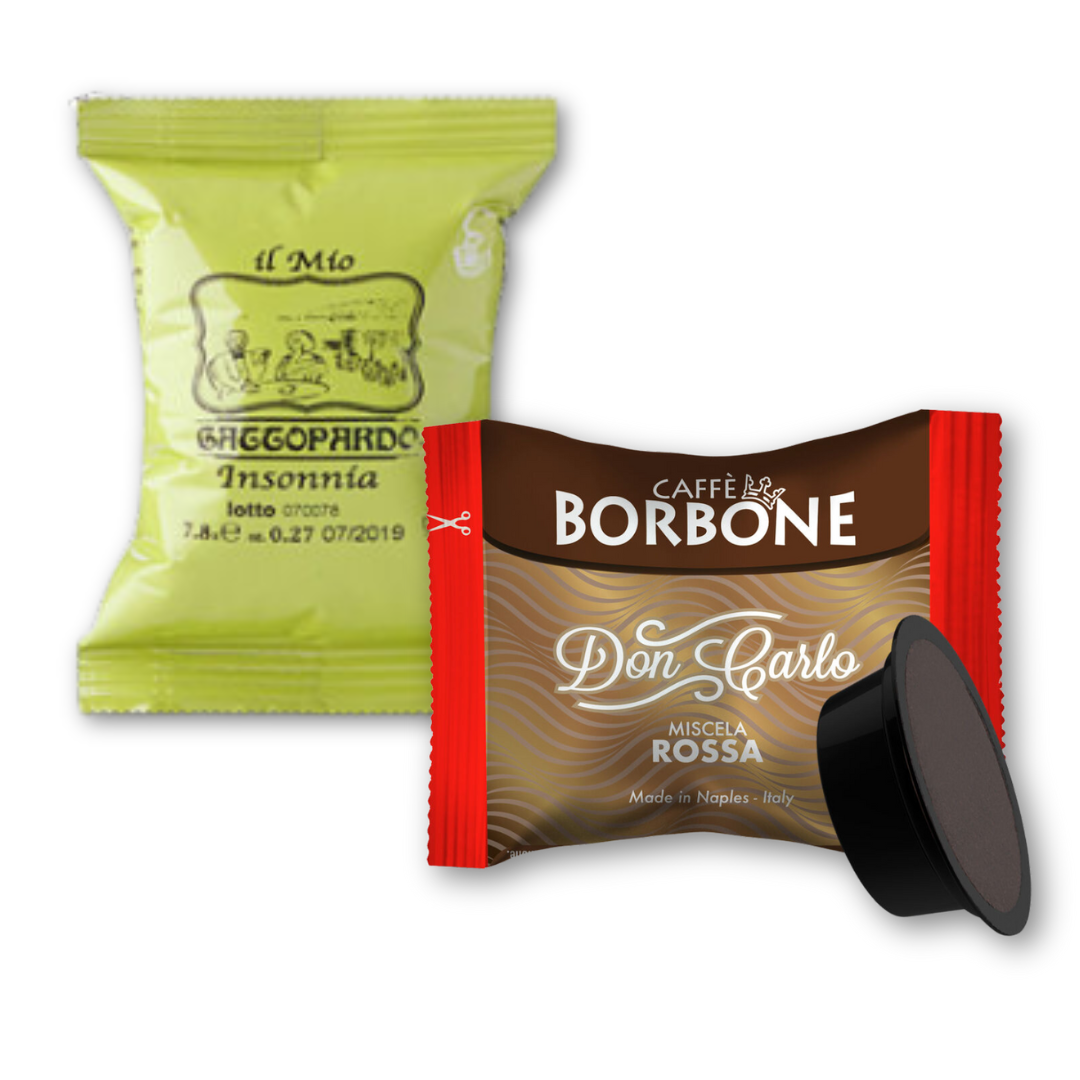 Capsule Caffè Borbone Don Carlo Miscela Rossa compatibili con A Modo Mio