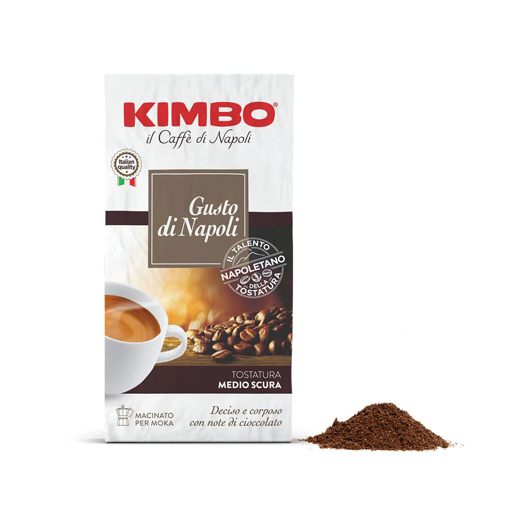 1kg Caffè Kimbo Macinato miscela Napoli 4 x 250 gr