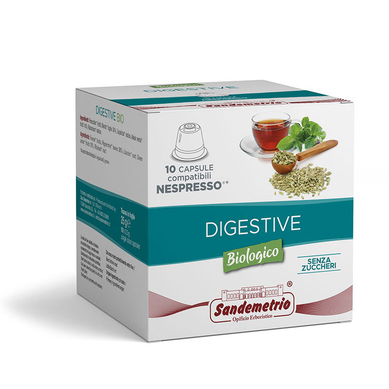 Capsule Sandemetrio Tisane Digestive comp. Nespresso