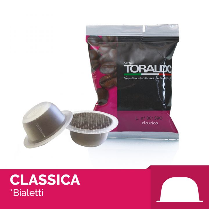 Capsule caffè Toraldo CLASSICA compatibili BIALETTI