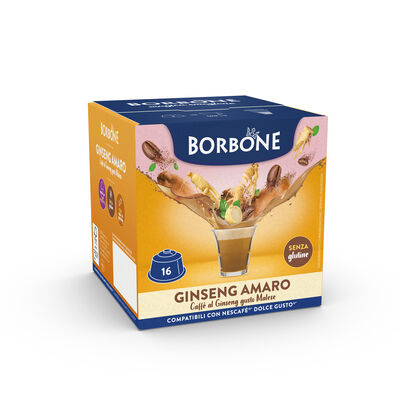 Capsule Borbone  DOLCE GUSTO GINSENG AMARO