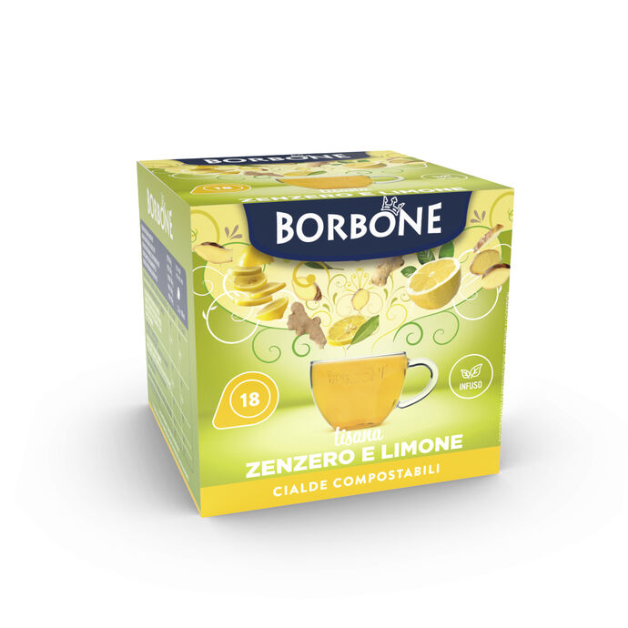 CIALDE BORBONE TISANA ZENZERO E LIMONE