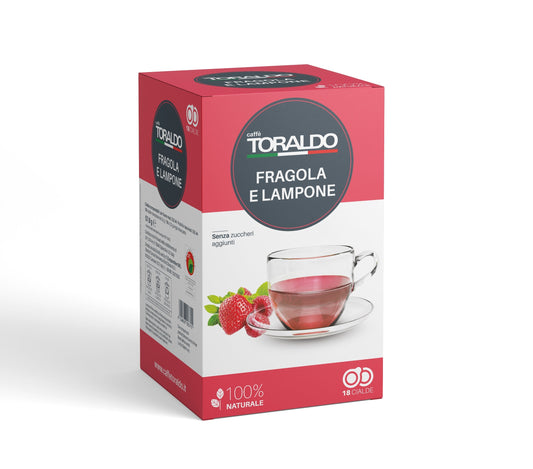 Cialde 44 mm Toraldo Tisana Fragola e Lampone