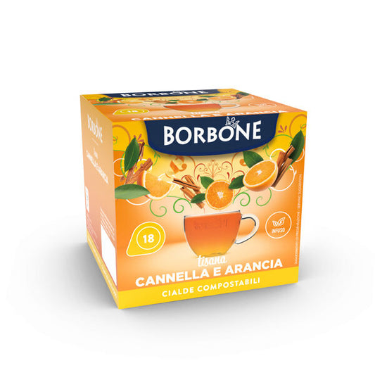 CIALDE BORBONE TISANA CANNELLA E ARANCIA