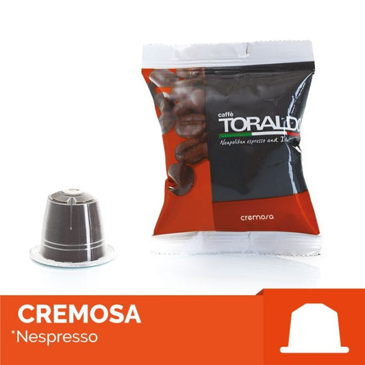 Capsule caffè Toraldo CREMOSA compatibili Nespresso