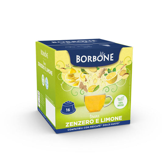 Capsule Borbone DOLCE GUSTO TISANA ZENZERO E LIMONE