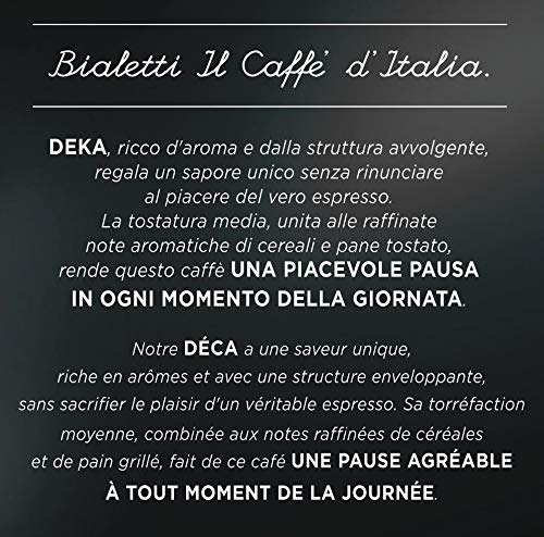 Capsule Bialetti caffè d'Italia Deka (Gusto Equilibrato)