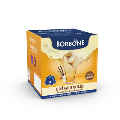 Capsule Borbone DOLCE GUSTO CRÈME BRÛLÉE