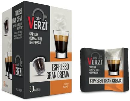 Capsule Caffè Verzì ESPRESSO GRAN CREMA compatibili Nespresso