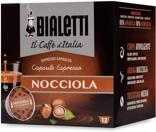 Capsule caffè Bialetti "Gourmet" gusto Nocciola