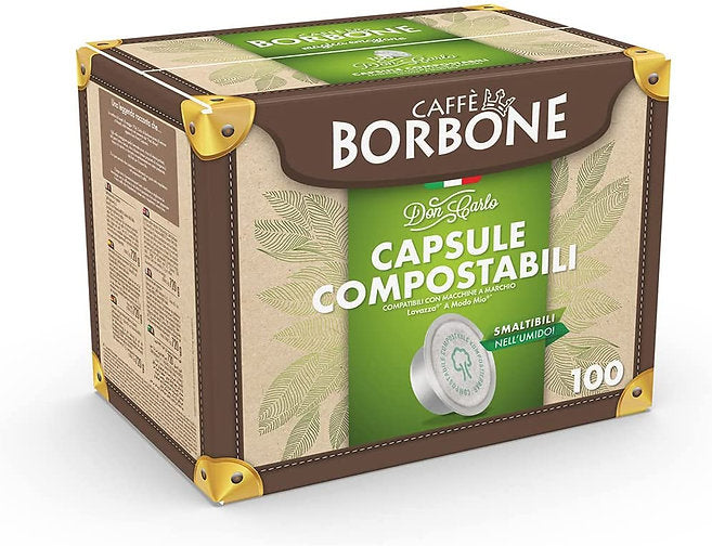 Capsule rosse Borbone COMPOSTABILE compatibili A modo mio