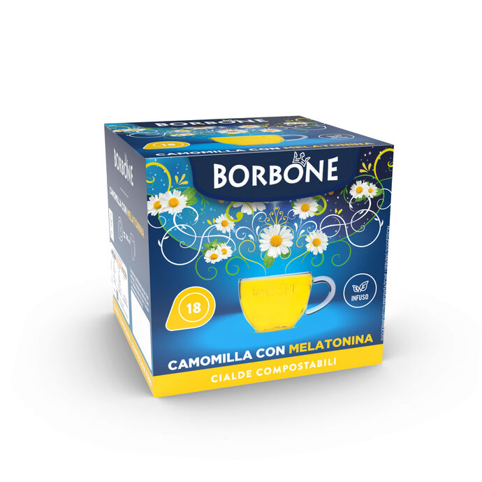 CIALDE BORBONE PER CAMOMILLA CON MELATONINA