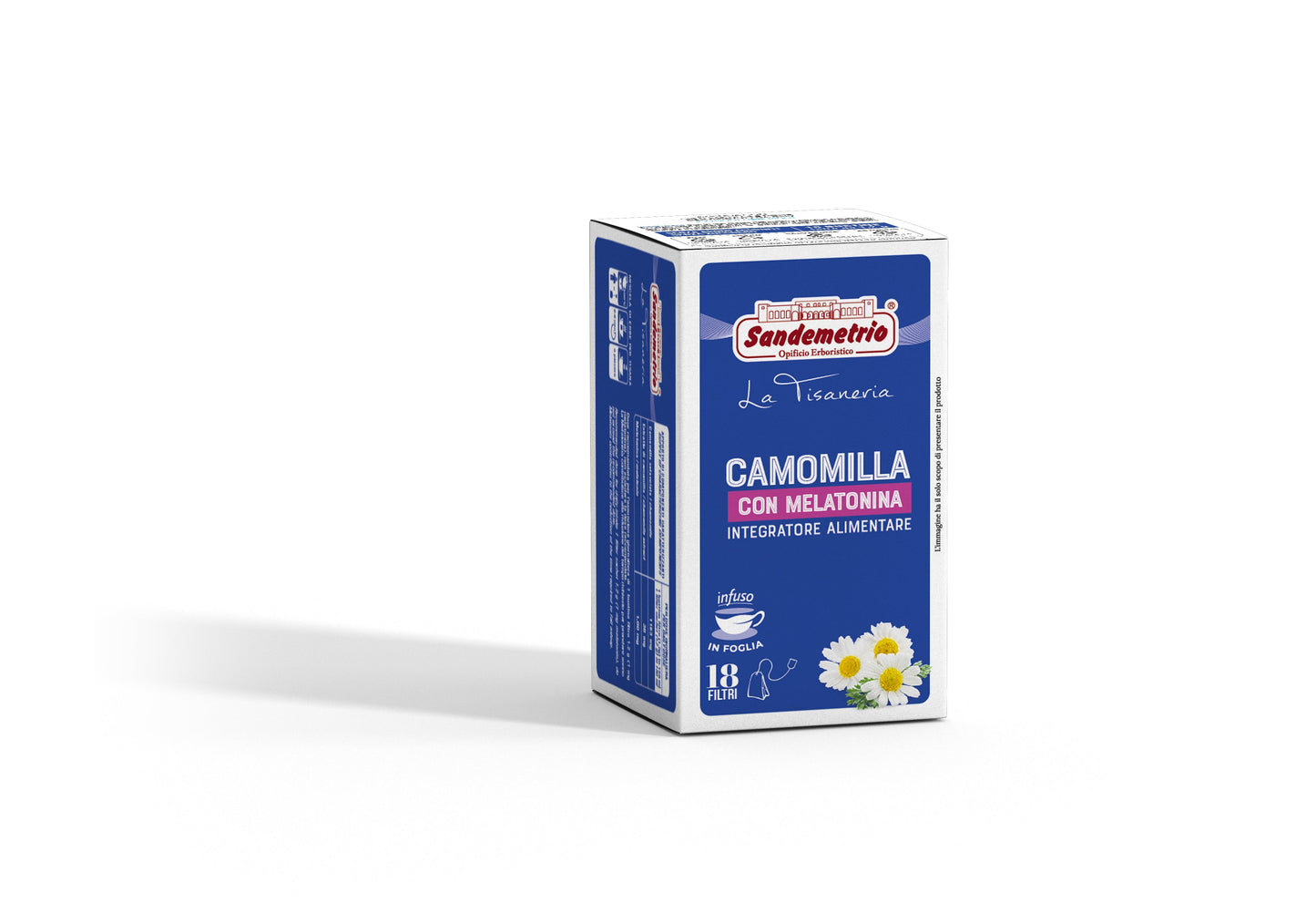 Filtri Sandemetrio Infuso Camomilla con Melatonina