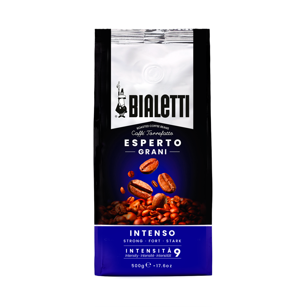 1 x Caffè Bialetti Esperto in grani - Intenso