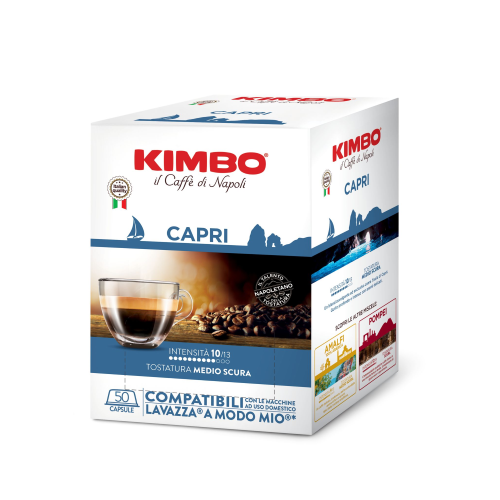 Capsule caffè Kimbo Miscela Capri compatibili A Modo Mio