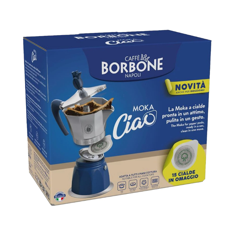 Macchinetta MokaCiao + 15 cialde in omaggio