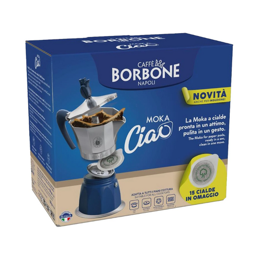 Macchinetta MokaCiao + 15 cialde in omaggio