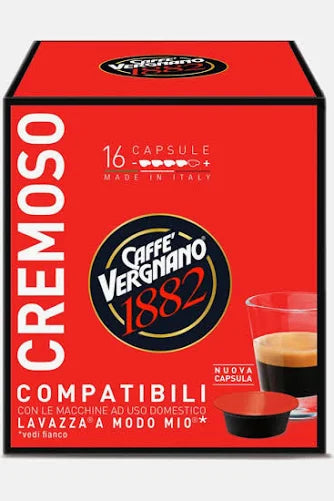 Capsule Discovery Caffè Vergnano Cremoso compatibili A MODO MIO