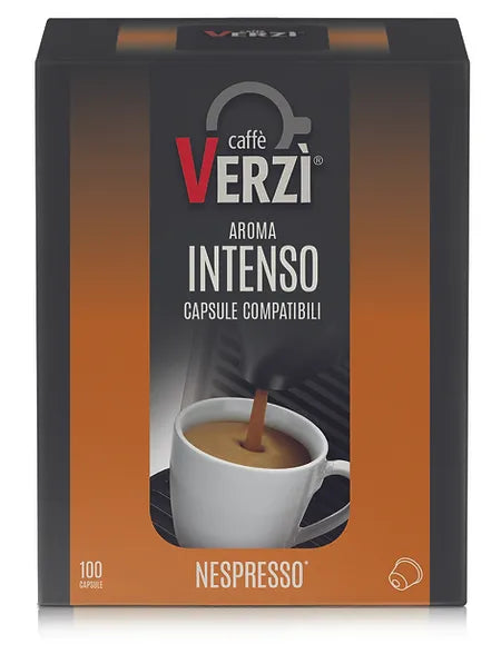 Capsule caffè Verzì MISCELA INTENSO compatibili NESPRESSO